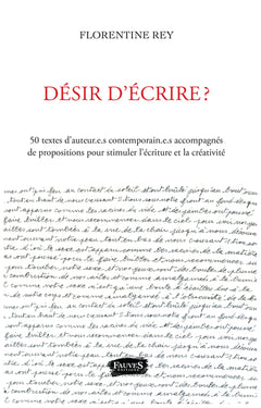 Désir d'écrire ?