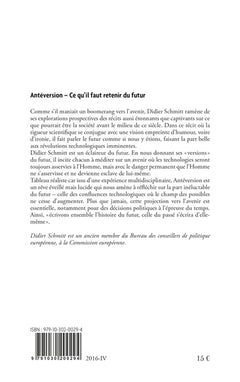 Antéversion. Ce qu'il faut retenir du futur