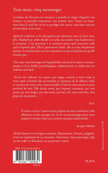 Trois mots, cinq mensonges