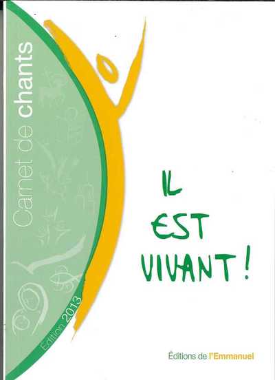 Carnet de chants il est vivant Grand format