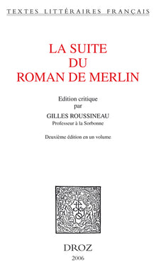 La Suite du Roman de Merlin