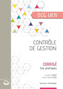Contrôle de gestion - Corrigé