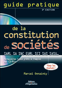 Guide pratique de la constitution de société