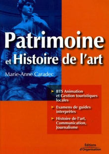 Patrimoine et histoire de l'art. BTS Animation et gestion touristiques locales
