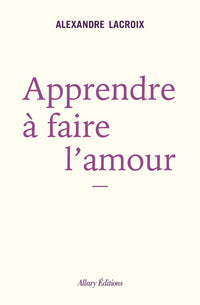 apprendre à faire l'amour