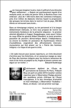 L'Observateur Toubabou - Un reporteur français au Burkina Faso