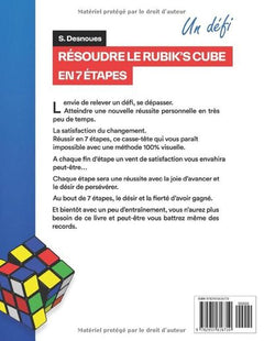 Résoudre le rubik’s cube en 7 étapes