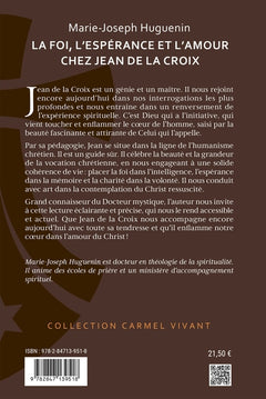 La foi, l'espérance et l'amour chez Jean de la Croix