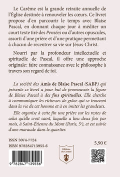 Un Carême avec Blaise Pascal