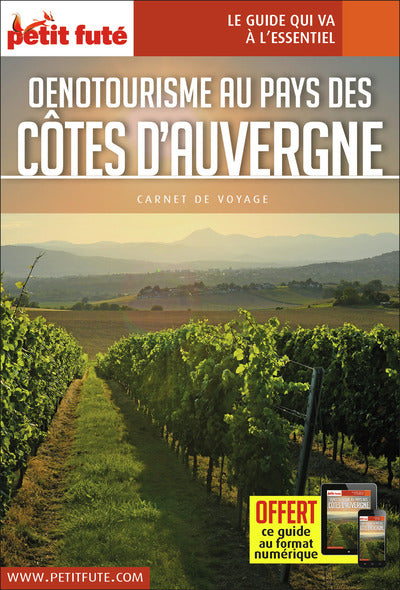 Guide oenotourisme au pays des côtes d'Auvergne 2022/2023 Carnet Petit Futé