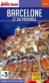 barcelone et sa province 2019 petit fute + offre num + plan