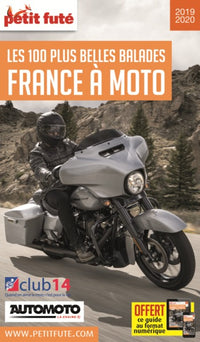 Guide balades à moto France 2022 Petit Futé