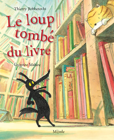 Loup tombe du livre