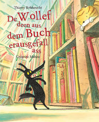 De wollef deen aus dem buch erausgefall ass