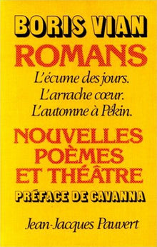 Romans, nouvelles, poèmes et théâtre