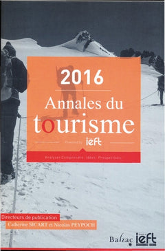 2016 Annales du tourisme