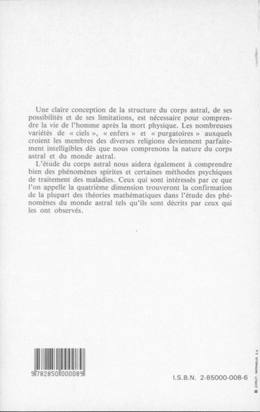 Le Corps astral et autres phénomènes astraux