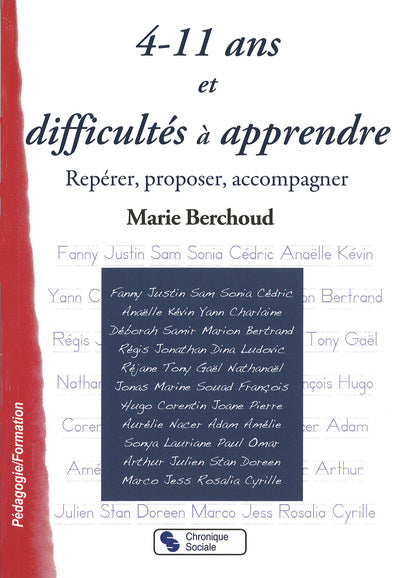 4-11 ans et difficultés à apprendre