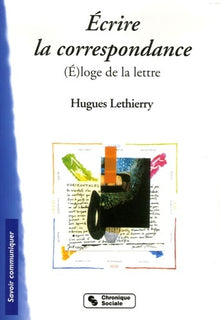Ecrire la correspondance