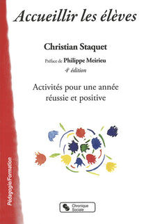 ACCUEILLIR LES ELEVES 4E EDITION