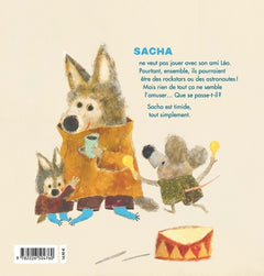 Sacha est timide