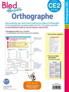 Le BLED Effaçable Orthographe CE2
