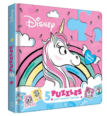 Minnie - Mon petit livre puzzle - Spécial licorne