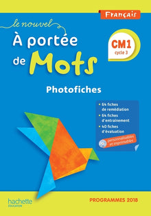 Le Nouvel A portée de mots CM1 - Photofiches