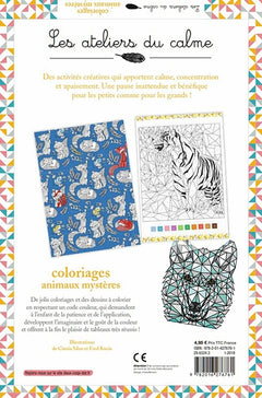 Coloriages mystères animaux
