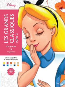 Coloriages mystères Les grands classiques Disney tome 3