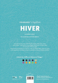 Coloriages mystères Disney - Hiver