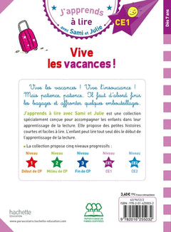 Sami et Julie CE1 Vive les vacances !