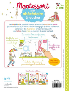 Montessori - Mon abécédaire à toucher