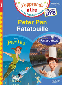 Disney - Peter Pan / Ratatouille - Spécial DYS (dyslexie)