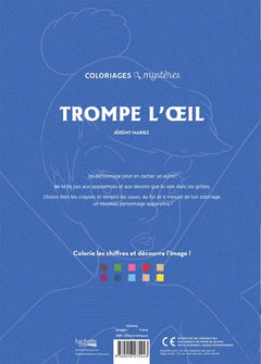 Coloriages mystères Disney - Trompe l'oeil
