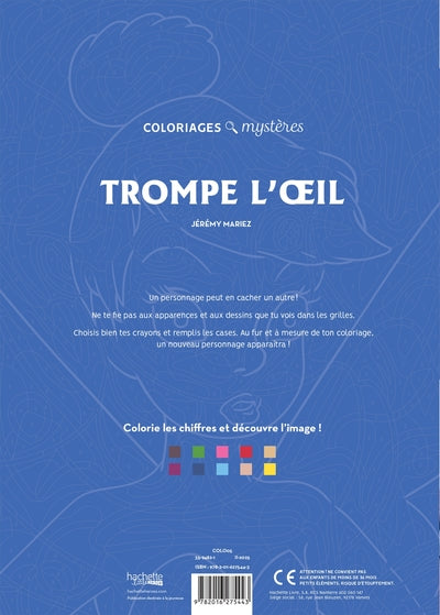 Coloriages mystères Disney - Trompe l'oeil