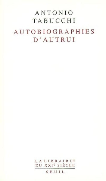 Autobiographies d'autrui