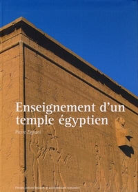 Enseignement d'un temple égyptien : Conception architectonique du temple d'Hathor à Dendara