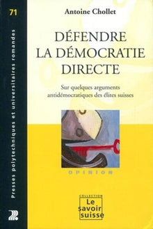 Défendre la démocratie directe