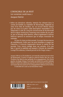 L'INDICIBLE DE LA NUIT