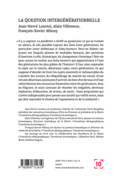 La question intergénérationnelle