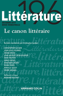 Le canon littéraire