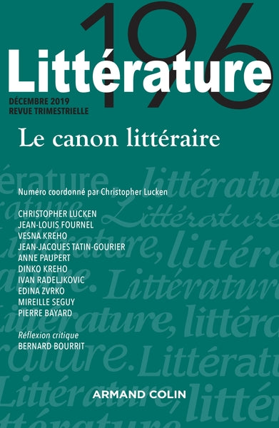 Le canon littéraire