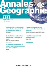 Annales de géographie - N° 732 (2/2020) Varia