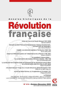 Annales historiques de la Révolution française Nº414 4/2023