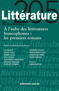 À l'aube des littératures francophones : les premiers romans