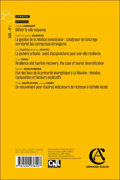 Revue d'économie régionale et urbaine Nº1/2026