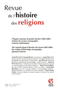 Revue de l'histoire des religions