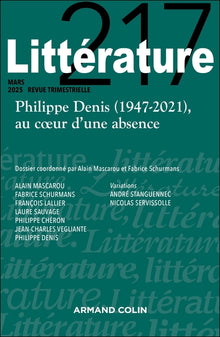 Littérature Nº217 1/2025