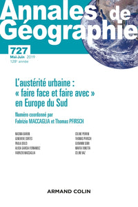 Annales de géographie - N°727 3 2019 L'austérité urbaine
